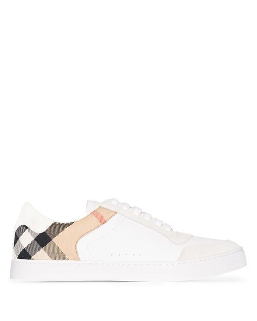 Burberry New Reeth low top leather sneakers