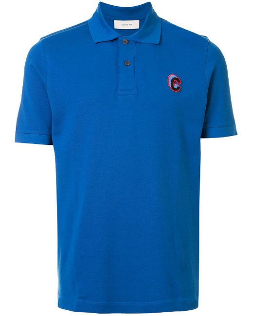 Cerruti 1881 short sleeve embroidered logo polo shirt