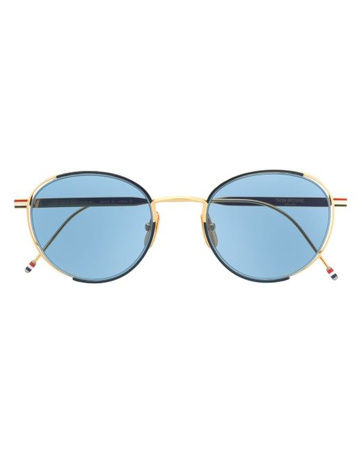 Thom Browne round frame tinted sunglasses