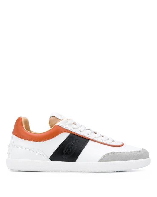 Tod's panelled-design low-top sneakers