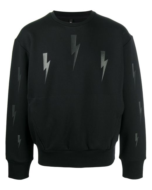 Neil Barrett lightning bolt-print sweatshirt