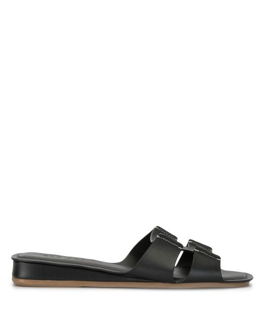 Rodo cut-out leather slides