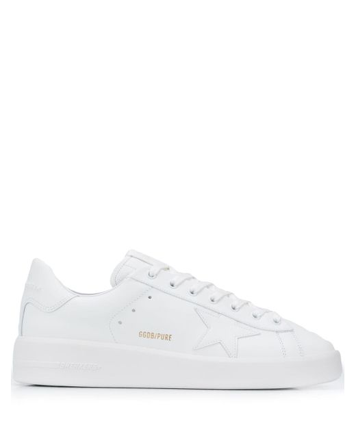 Golden Goose lace-up star trainers