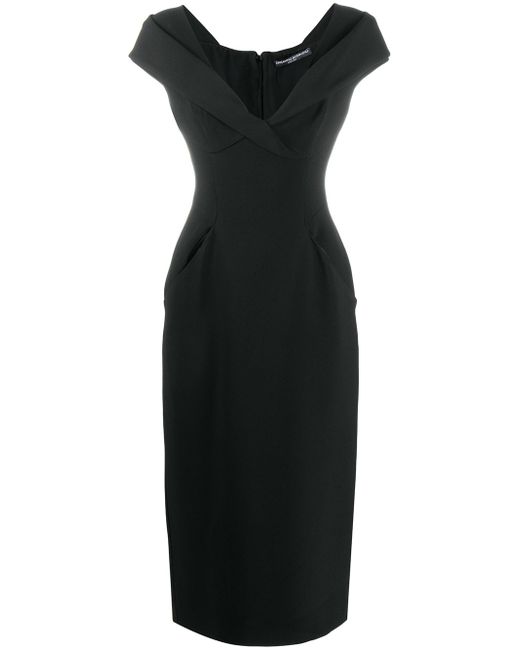 Ermanno Scervino fitted cocktail dress