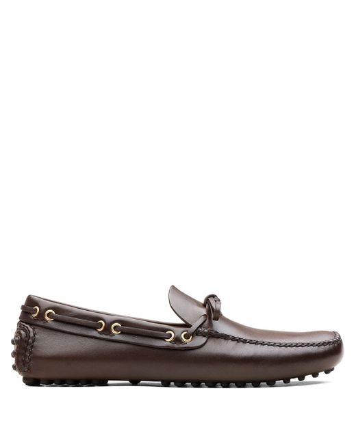 Carshoe tie detail loafers