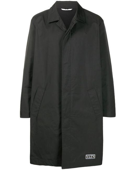 Valentino single-breasted mid-length coat