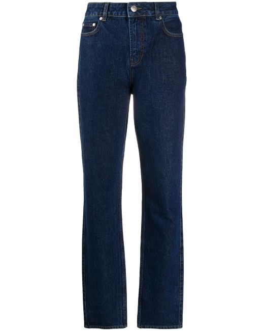 Ganni straight-leg jeans