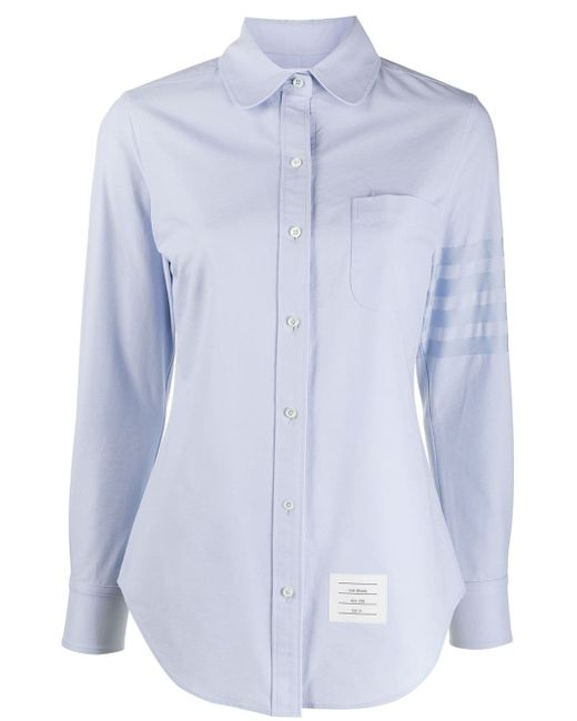 Thom Browne 4-bar long sleeves shirt