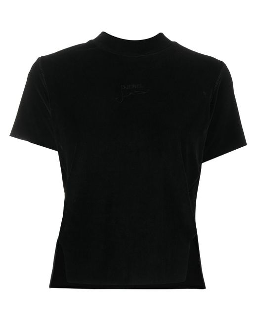 Song For The Mute slit detail crew neck T-Shirt