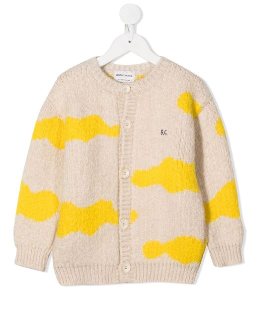 Bobo House clouds knitted cardigan
