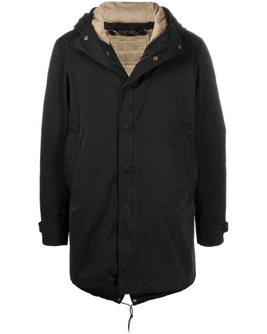 Ten C hooded padded coat