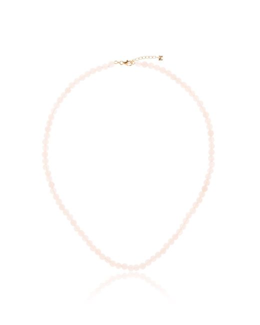 Mateo 14K rose quartz necklace
