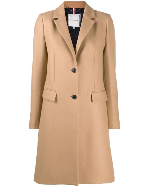Tommy Hilfiger Essential single-breasted coat