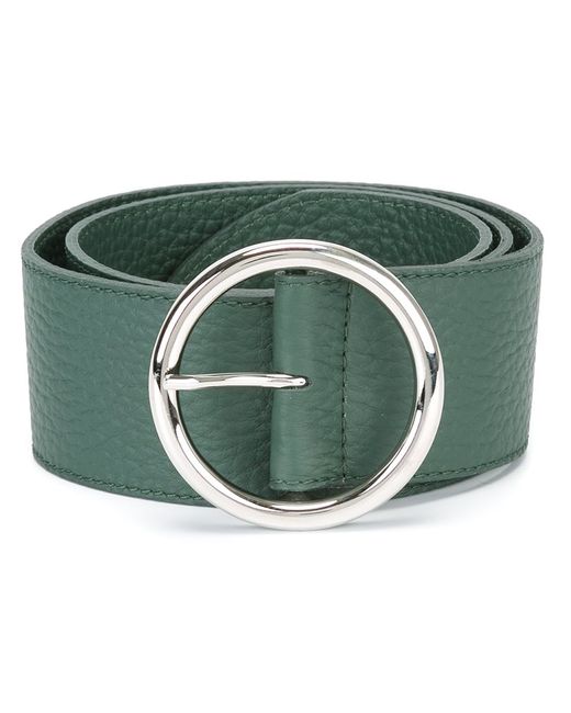Orciani wide round buckle belt 75