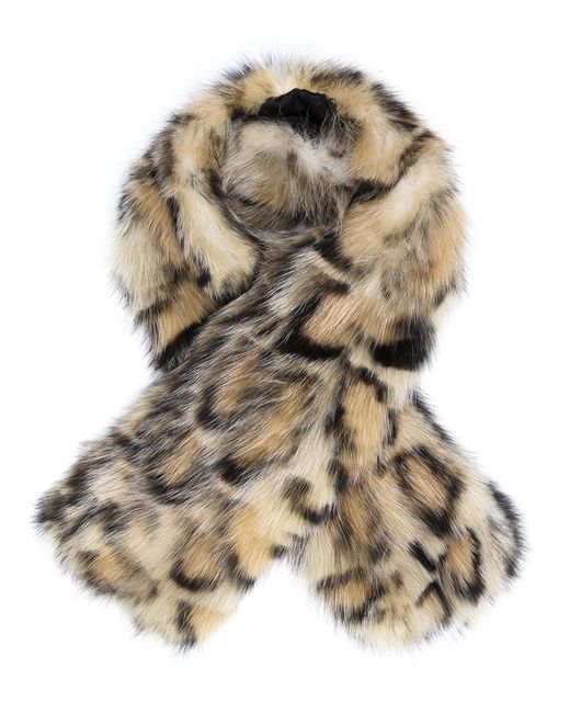 Giambattista Valli leopard print scarf