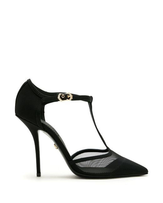 Dolce & Gabbana T-strap mesh sandals