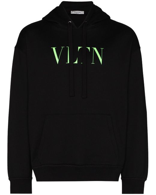 Valentino logo print hoodie