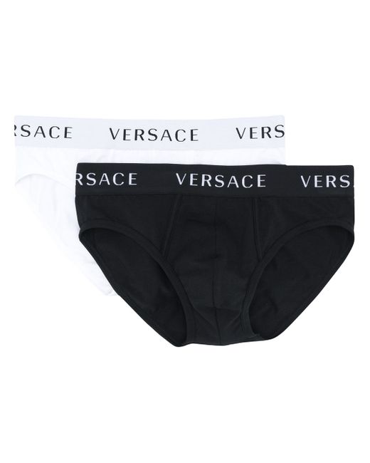 Versace two-piece logo brief set
