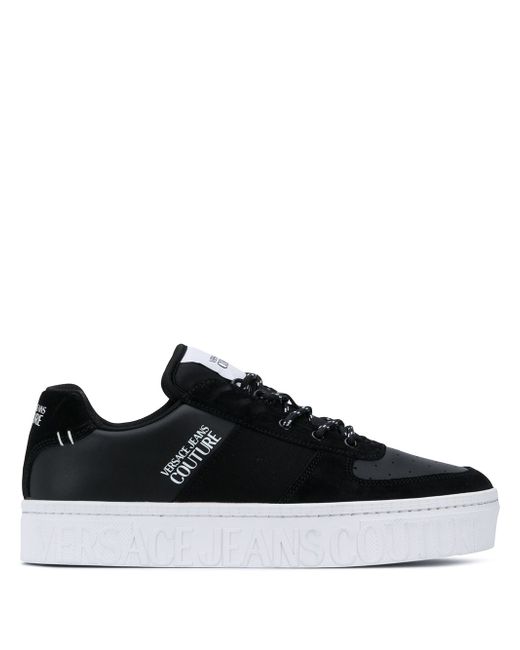 Versace Jeans Couture panelled low sneakers