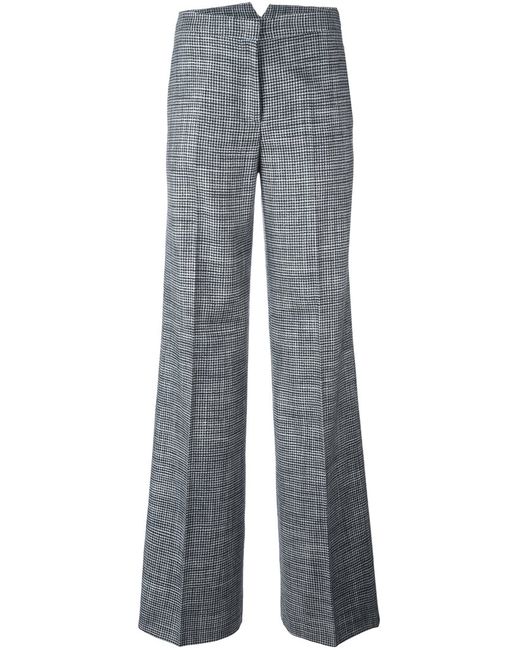 Tonello plaid wide-legged tailored trousers