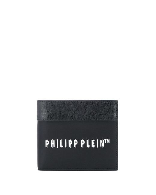 Philipp Plein logo-print bifold wallet
