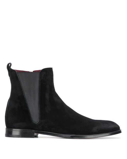 Dolce & Gabbana zip-up suede ankle boots