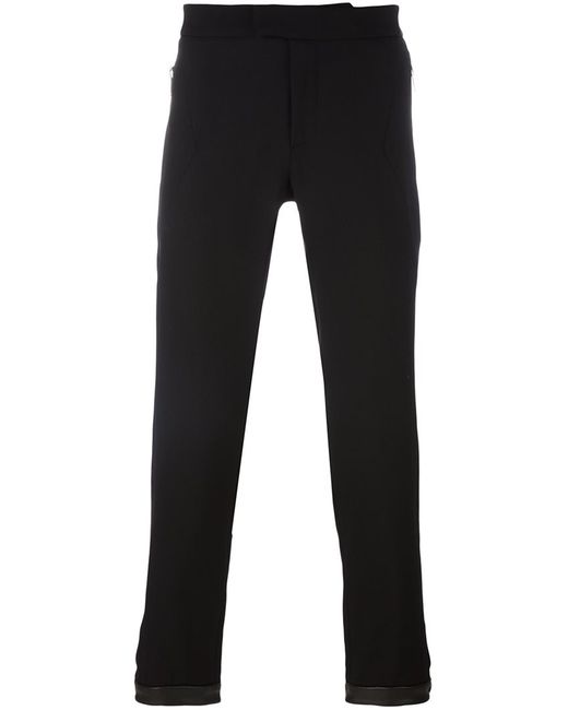 Les Hommes side zip tapered trousers