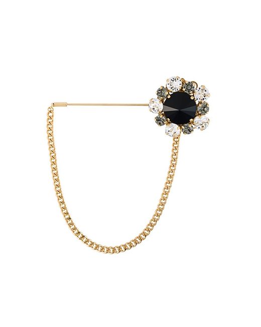 Dolce & Gabbana crystal flower brooch