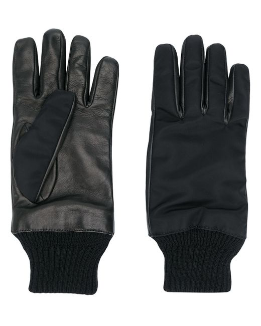 Alexander McQueen zipped pocket leather gloves