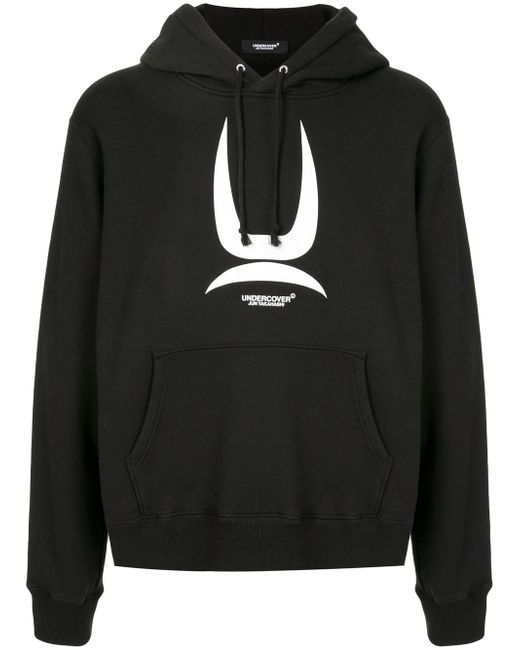 Undercover logo print hoodie
