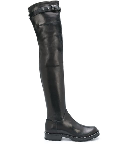 Ermanno Scervino thigh-high flat boots