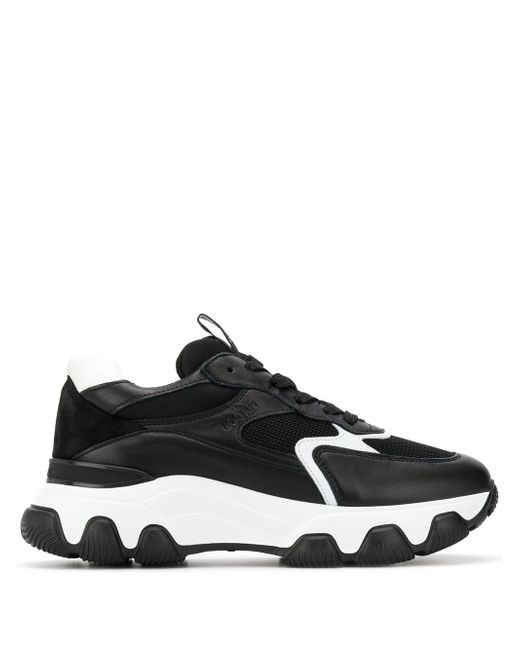 Hogan chunky contrast sole sneakers