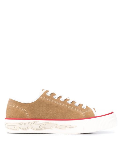 Sandro flame sole low-top sneakers