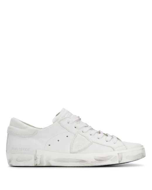 Philippe Model Prsx distressed sneakers