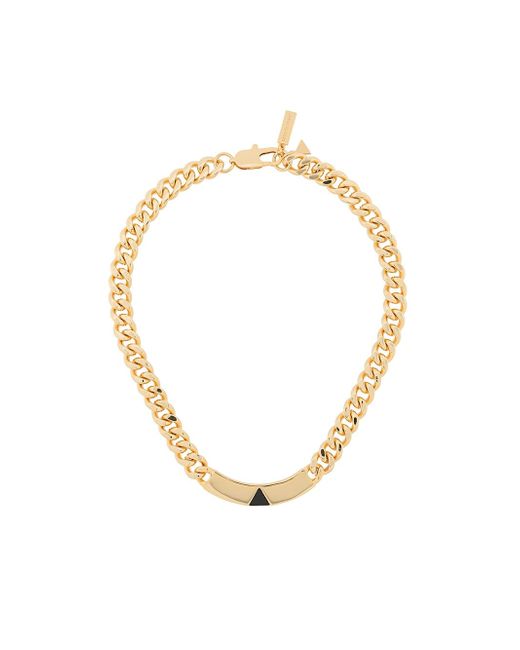 Coup De Coeur Onyx chain necklace