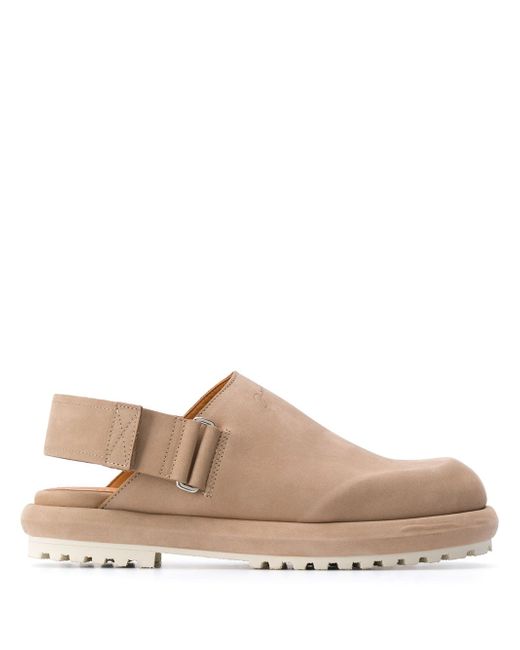 Jacquemus slingback leather loafers