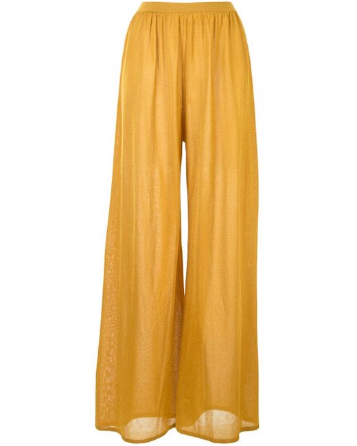 Lapointe wide-leg knitted trousers