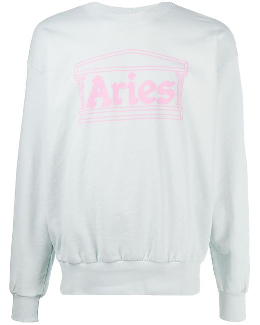 Aries logo print jumper