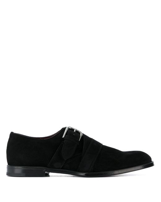 Dolce & Gabbana suede monk shoes
