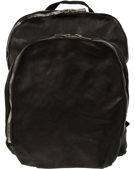 Guidi zipped backpack