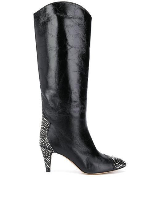 Isabel Marant studded knee-high boots