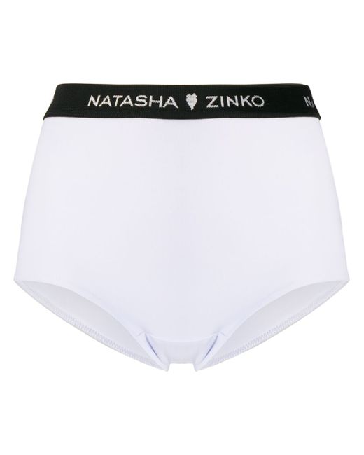 Natasha Zinko logo waistband briefs