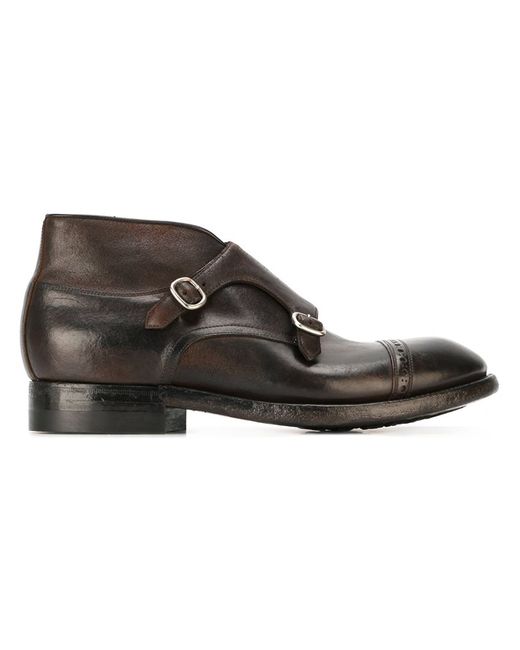 Silvano Sassetti buckled ankle boots