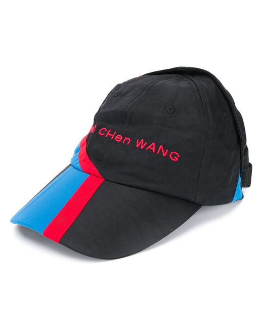 Feng Chen Wang stripe-detail baseball cap