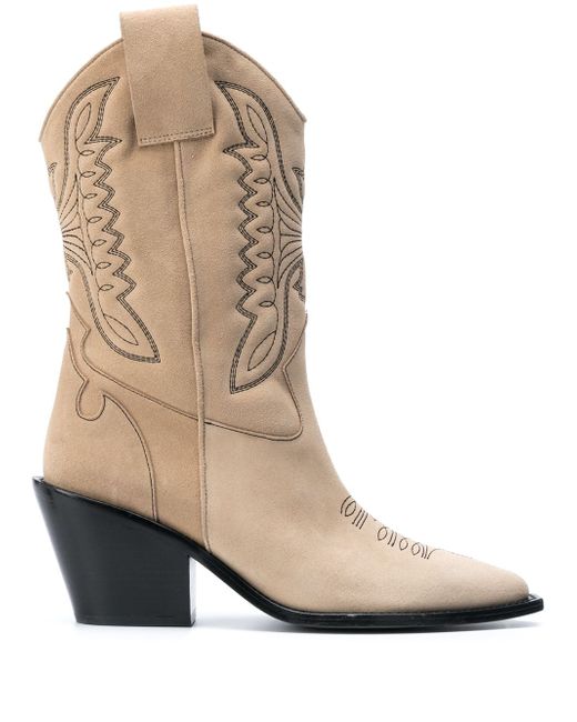 Zadig & Voltaire western-style high-ankle boots