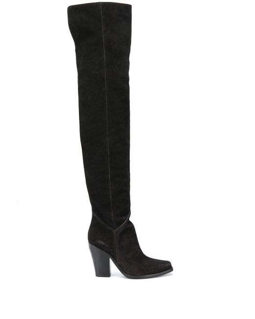 Philosophy di Lorenzo Serafini thigh-high pointed boots