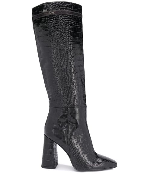 Karl Lagerfeld Metro high-leg boots