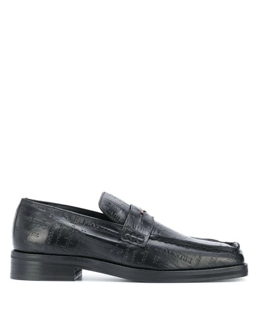 Martine Rose Roxy embossed penny loafers
