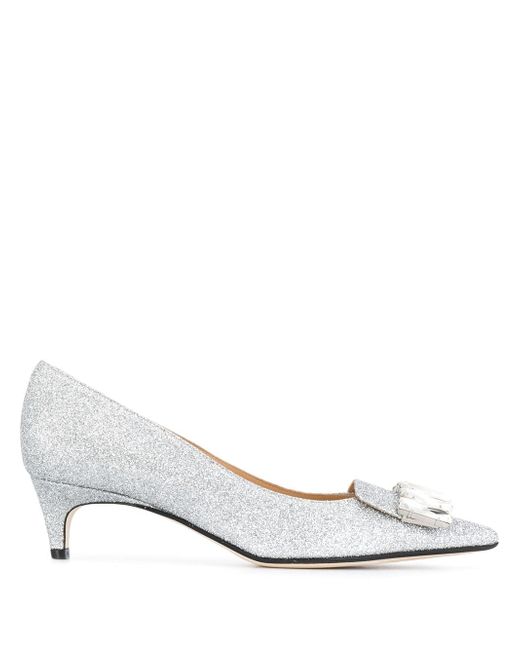 Sergio Rossi embellished pointed pumps