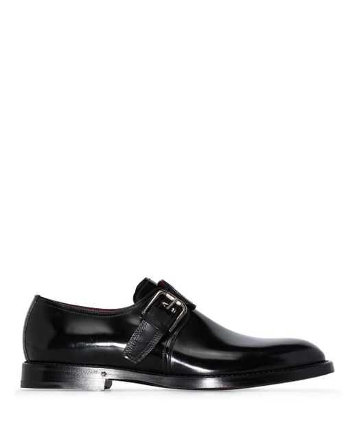 Dolce & Gabbana leather Monk shoes